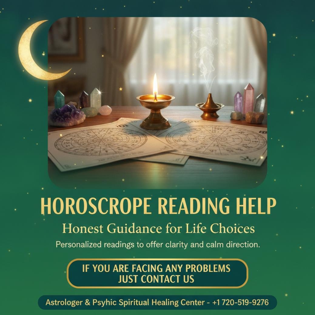 Horoscope reading with Vedic astrology charts in Brighton, CO room