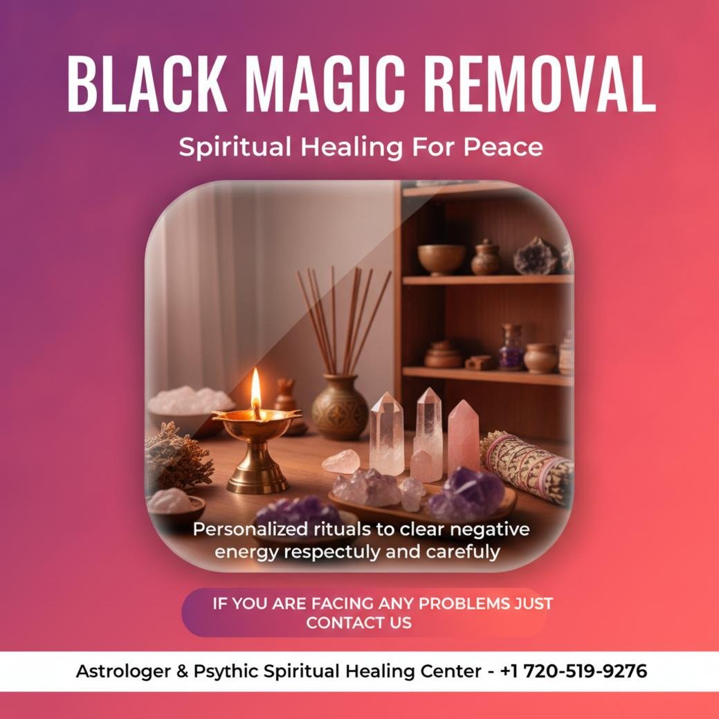 Spiritual black magic removal setup with warm lighting in Westminster, CO