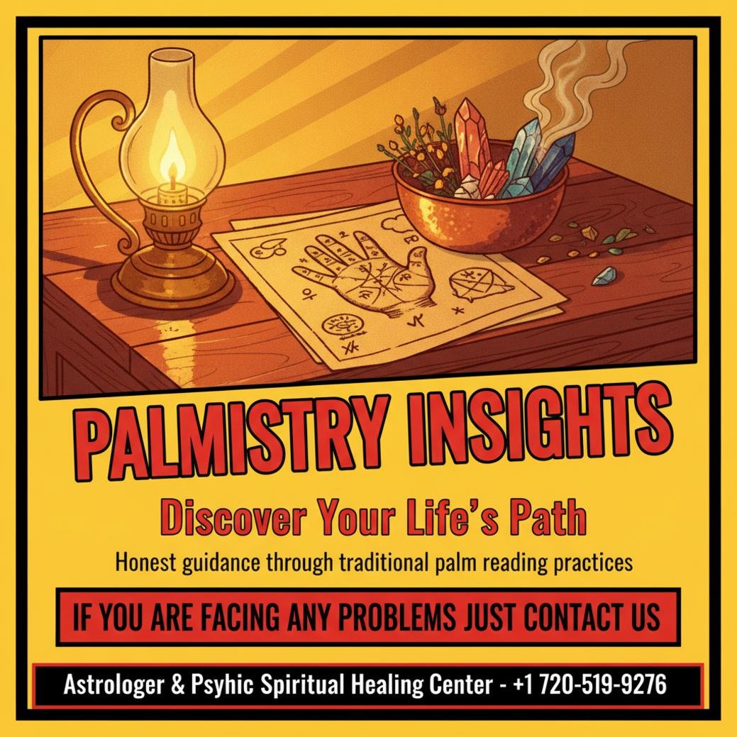 Palmistry lines and symbols under soft light in Centennial, CO