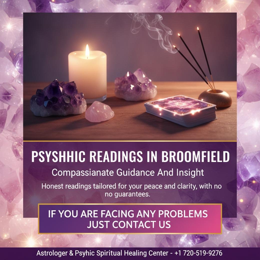 psychic reading tools on table for psychic in broomfield