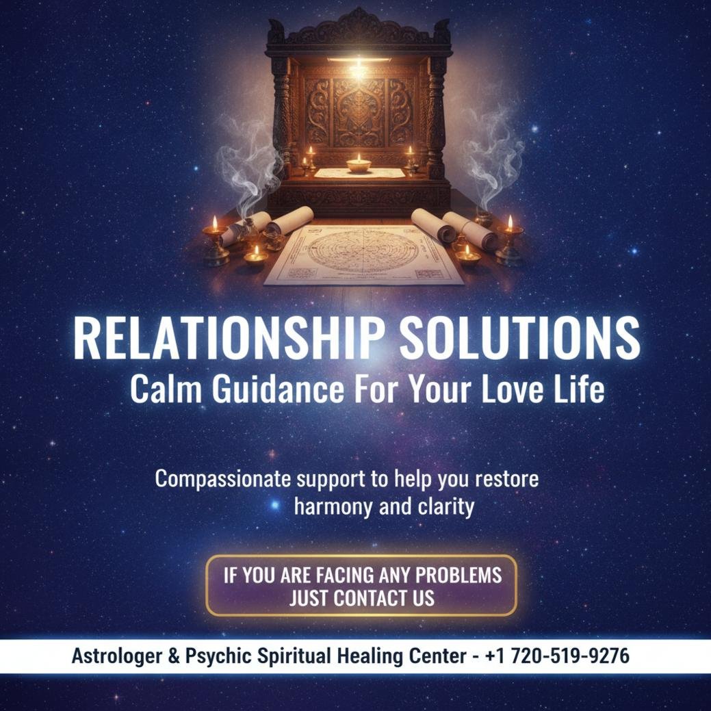 Relationship problem solution setup with Vedic charts in Lakewood, CO