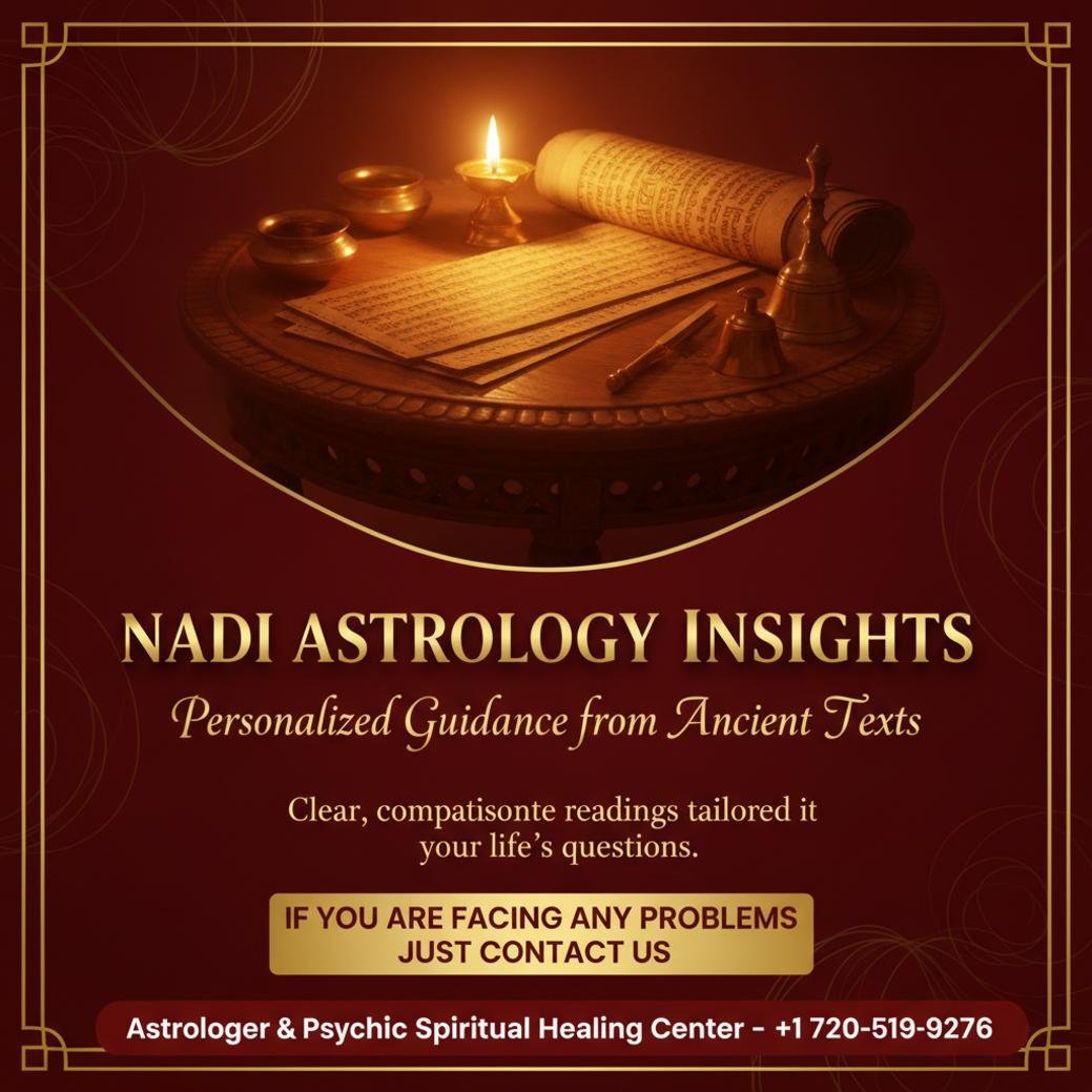 Ancient palm leaf manuscripts for nadi astrology in Boulder, CO