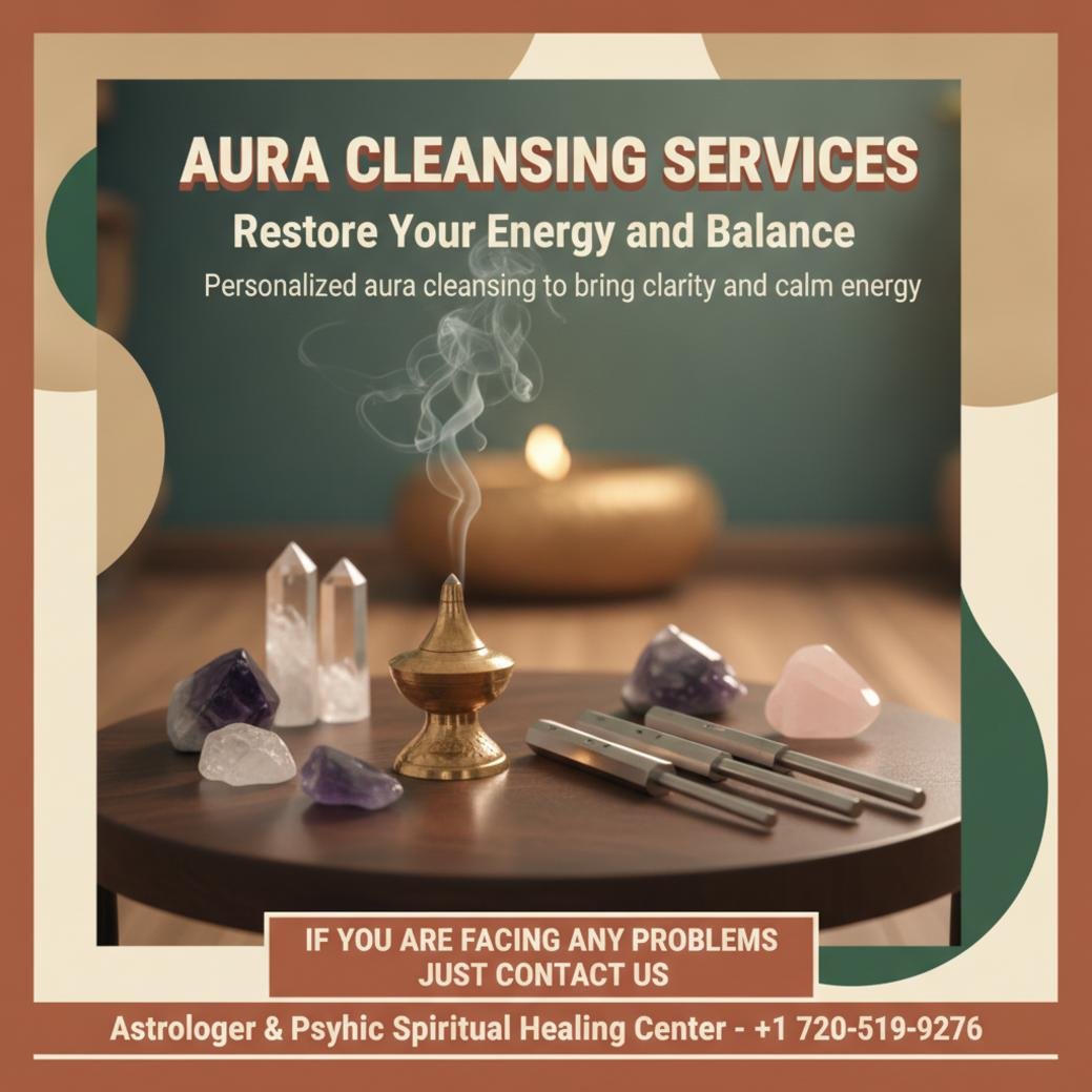 How Aura Cleansing in Arvada Can Bring Peace to Your Life Aura cleansing setup with incense and crystals in Arvada, CO room