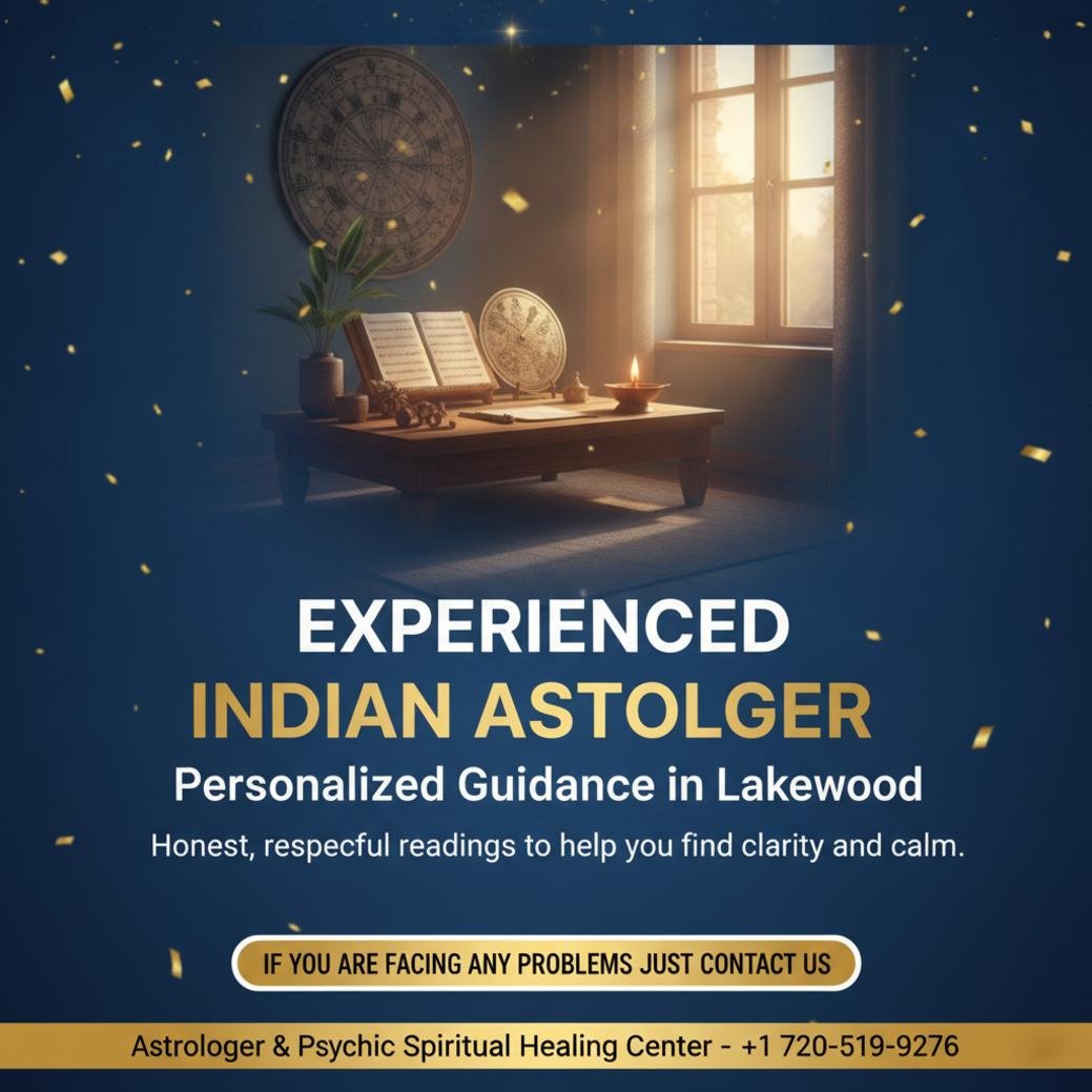 Finding an Indian Astrologer in Lakewood, CO: What to Expect Traditional Indian astrology tools on table in Lakewood astrology room