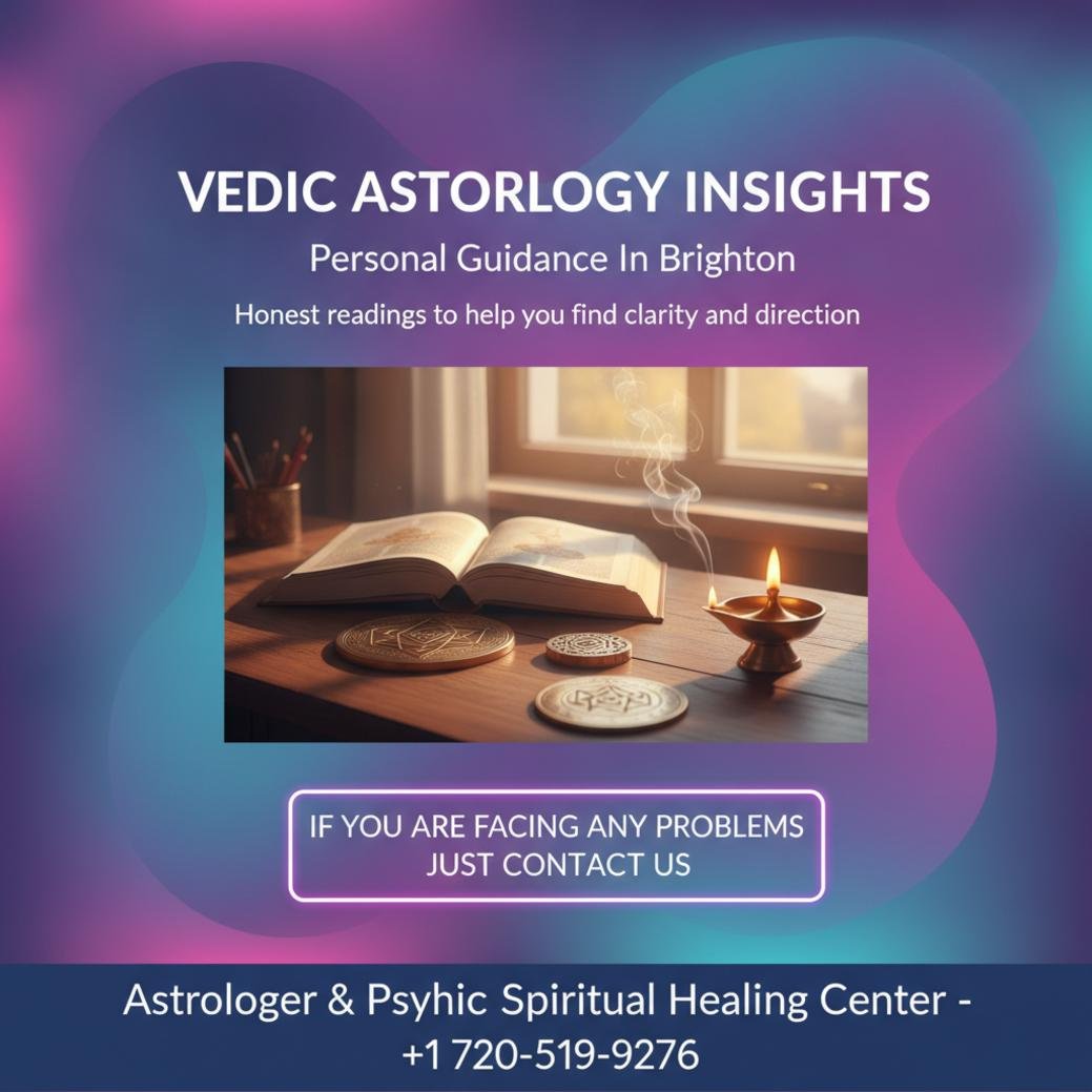 How Vedic Astrology Can Guide You in Brighton, CO Vedic astrology books and yantras in calm Brighton setting